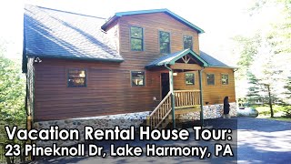 Lake Harmony Pennsylvania  Poconos AirBnB House Tour of The Khaki Campbell [upl. by Lodnar]