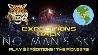 NMS Expedition 1 The Pioneers replay using a hack in Worlds Part 1 [upl. by Eissej515]