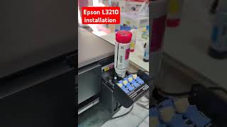 Epson L3210 Printer installation epson printer virulshorts viralvideo automobile [upl. by Kiehl]