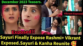 Destined by Fate Starlife December 2023 Teaser Update in EnglishSayuri Expose Rashmi amp Vikrant [upl. by Verlee828]