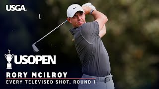 2023 US Open Highlights Rory McIlroy Round 1  Every Televised Shot [upl. by Abelard]