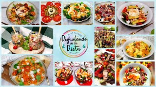 12 Ensaladas Imprescindibles para este Verano  Disfrutando de la Dieta [upl. by Publias]