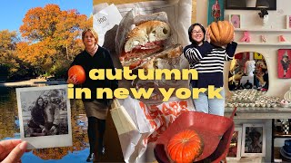 New York City vlog 🍂 cute shops central park cozy fall days in my thirties [upl. by Alliuqa]