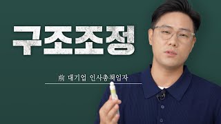 구조조정은 이렇게 실행됩니다 [upl. by Adnovaj74]