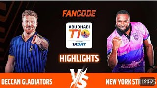 Live Team Abu Dhabi vs New York Strikers Match  AD vs NYS Live Abu Dhabi T10 League 2024 [upl. by Giffard]