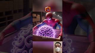 Water splash 🤣 Spiderman vs Venom vs Captain America shorts brawlstars spiderman marvel dc [upl. by Aillicec]