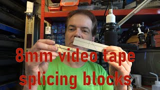 8mm video splicing blocks [upl. by Rabjohn]