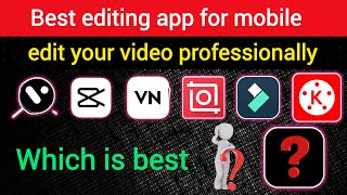 Best editing app for mobile and computer  Bros TechBar viral trending youtube [upl. by Ninnahc]