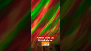 TEMU Aurora LED Lights Projector shorts temu led unboxing review [upl. by Paine]