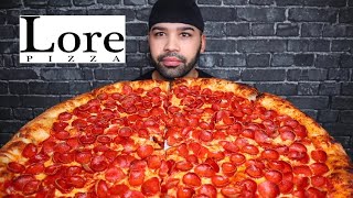 ASMR 24quot PEPPERONI amp CHEESE PIZZA MUKBANG [upl. by Inal]