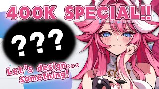 【DRAWING】 Almost 400k LETS DESIGN SOMETHINGSPECIAL CiaoRaora [upl. by Kauslick]