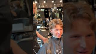 haircut gone wrong beautyschool buzzcut buzz hair clippers menscut beautyschool gonewrong [upl. by Yreme]