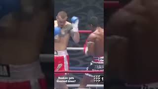 Buakaw gets knocked down🤯 [upl. by Akkim]