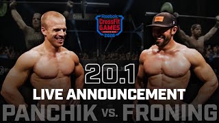 Scott Panchik vs Rich Froning — CrossFit Open Announcement 201 [upl. by Gretta]