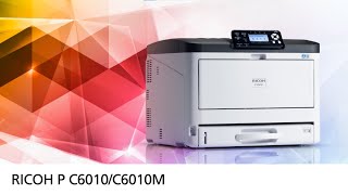 コンパクトなボディに確かな実力を凝縮：リコー製A3カラープリンター「RICOH P C6010 C6010M」 [upl. by Nowyt]