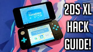 Nintendo 2DS XL Full Hack Guide 2023  StepByStep  Custom Firmware amp Homebrew Installation [upl. by Boylston189]