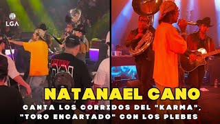 NATANAEL CANO CANTA VARIOS DE LOS ÉXITOS DE ARIEL JUNTO A LOS PLEBES DEL RANCHO EN GUADALAJARA [upl. by Aeel515]