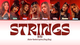 Strings  BINI Color Coded Lyrics [upl. by Robinia]