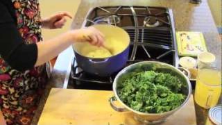 How To Make Healthy Kale Soup [upl. by Ennobe905]