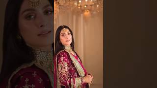 Ayzah latest pridal dress 2024 youtube shorts ayezakhan wedding mariab asimjofa sapphire [upl. by Nosemyaj]