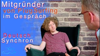 Interview mit Adam  deutsch synchronisiert  Story of PlugSurfing [upl. by Olli]