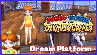 ✿ Princess Daisy in Dream Platform  Mario amp Sonic at the Olympic Games ✿ [upl. by Ispep]