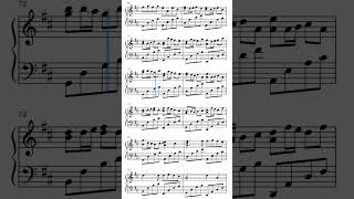 How to play Pachelbel  Canon in D Piano Version piano music [upl. by Rairb927]