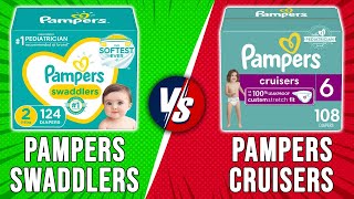 Pampers Swaddlers vs Cruisers Which is better Which one is worth it [upl. by Fiora]