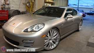 Porsche Panamera on Lexani Forged LF713 [upl. by Merta]