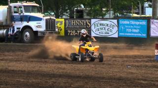 ATV Barrel Racing  Fortuna Rodeo 2011 [upl. by Imugem]