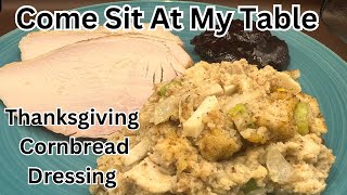 Thanksgiving Cornbread Dressing  THE Best Dressing Moist and Delicious [upl. by Celestia]