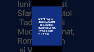 calendar ortodox august 2023 [upl. by Inkster]