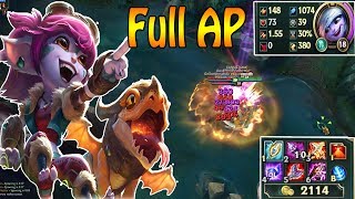 1000 FULL AP TRISTANA  DMG TEST ger [upl. by Enylecoj]