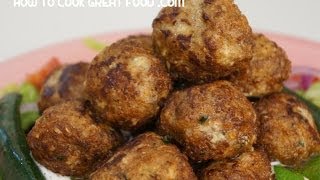 Arabic Lamb Meatballs Recipe  Middle Eastern  Sumac  Cumin  Kofta Keema [upl. by Aihcila609]