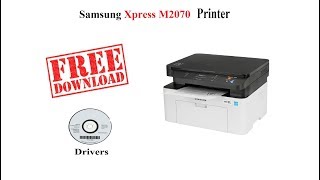 Samsung Xpress M2070  Free Drivers [upl. by Nadroj258]