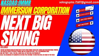 NEXT BIG SWING  IMMR STOCK ANALYSIS  IMMERSION CORPORATION STOCK [upl. by Nnahgiel]