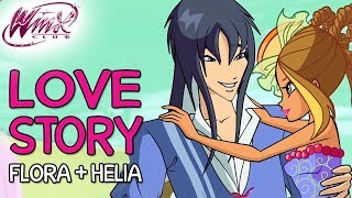 Winx Club  Flora and Helias love story from Season 2 to Season 7 [upl. by Husch733]