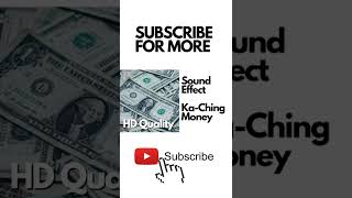 Cash KaChing quotSOUND EFFECTSquot cash money subscribe soundeffects edit asmr youtube shorts [upl. by Harriet160]