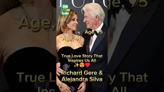 Richard Gere amp Alejandra Silva True Love Inspire Us All antesedepois beforeandafter richardgere [upl. by Nerej]