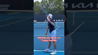 Warmup your serve like Denis Shapovalov 🎾💯 Tennis TennisTip Shorts [upl. by Yelah]