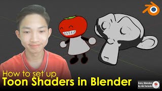 How to set up Toon Shaders in Blender [upl. by Durante]