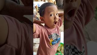 PERTAMANYA SI RAKA MAKAN NASI TIWUL minivlog hiburanshorts anakdesa vlog [upl. by Assirec696]