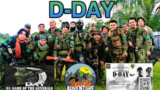 Game of the General DDAY Lemery Adventure Camp batangas Airsoft Game [upl. by Ennairoc220]