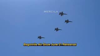 Bagotville Airshow practice for June 2223 2024  Saguenay LacStJean [upl. by Levitan]