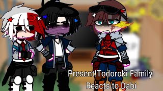 PresentTodoroki Family Reacts to Dabi  Gacha Club  ft Todoroki Family  MHA [upl. by Oicafinob568]