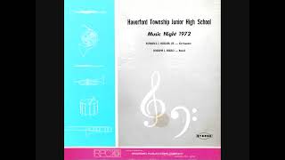 1972 Haverford Township Junior High School Music Night [upl. by Amata915]