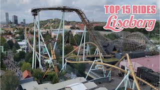 Top 15 Rides at Liseberg [upl. by Elyrad]