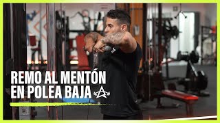 REMO AL MENTÓN EN POLEA BAJA [upl. by Tartaglia]