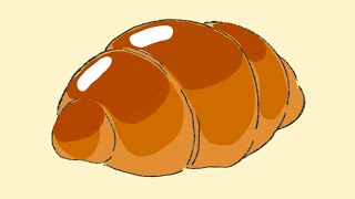 【Bread recipe】How to make fluffy butter roll at home 【animation】 [upl. by Wylen539]