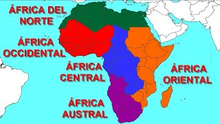 ¿Dónde está África Un recorrido por países y capitales africanas [upl. by Lionello]